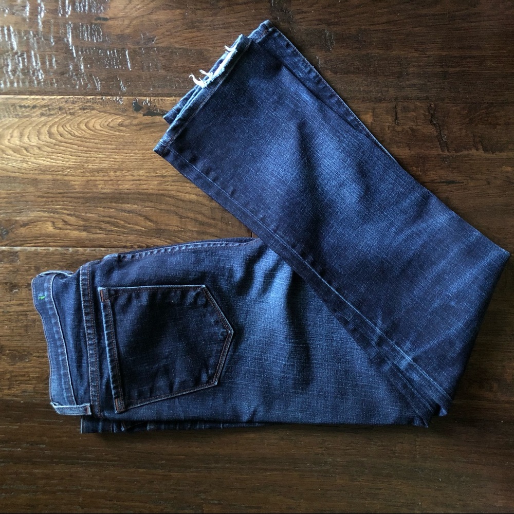 J Brand Mid Rise Cigarette Jeans